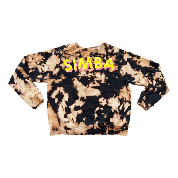 Lion King Simba Bleached Crewneck Sweater - Picture 2 of 3